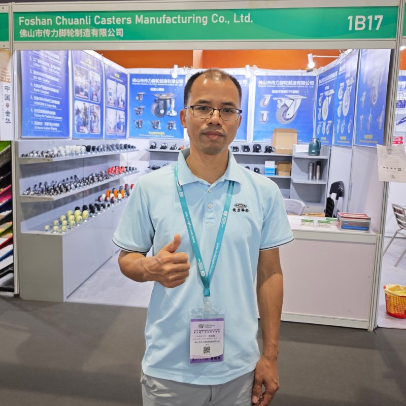 CMCL Casters na Guangzhou Sourcing Fair 2026: Stánek 1B17 přitahuje globální zákazníky vysoce výkonnými průmyslovými kolečky