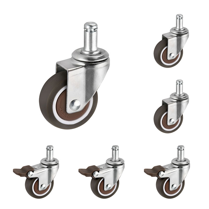 Kolečka na nábytek s uchopovacím kroužkem Kolečka TPR