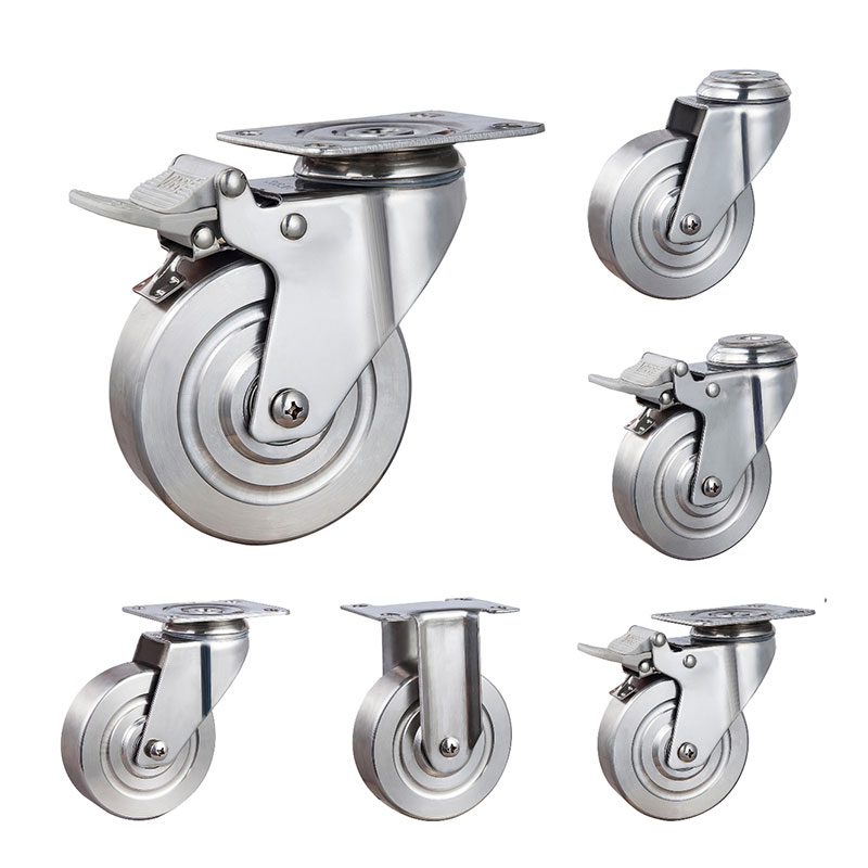 SUS304 Medional Duty Medical Casters